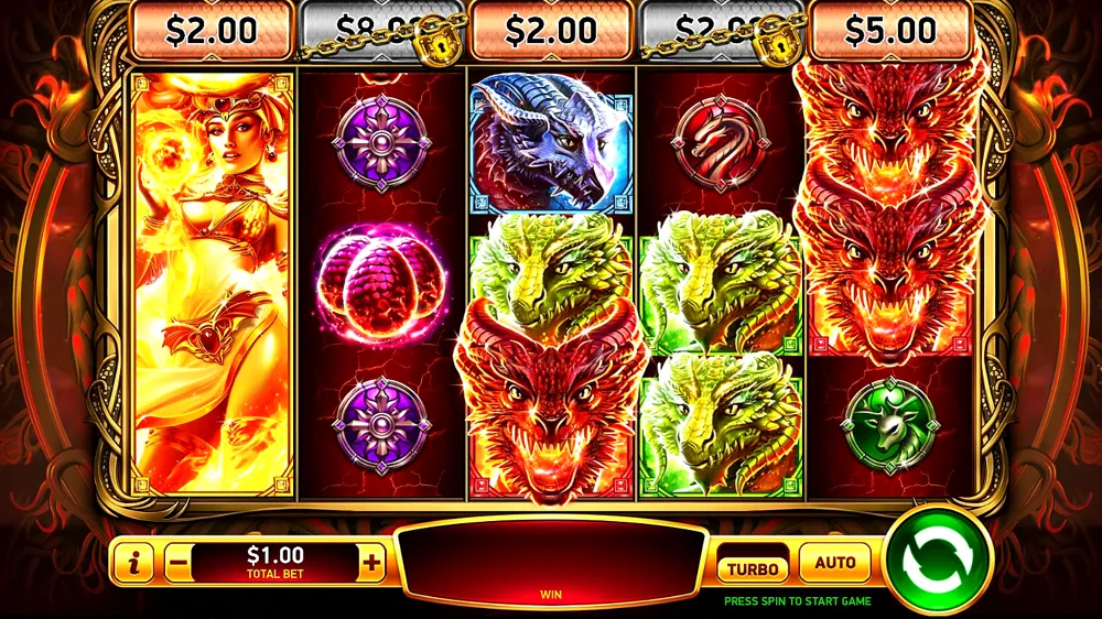 A spin in the Dragoness free demo