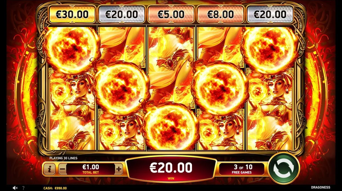 Spin fiery reels winning.